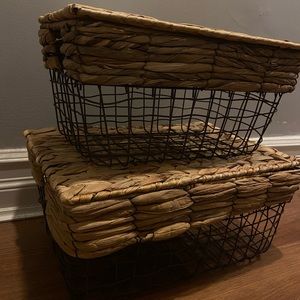 Wicker baskets